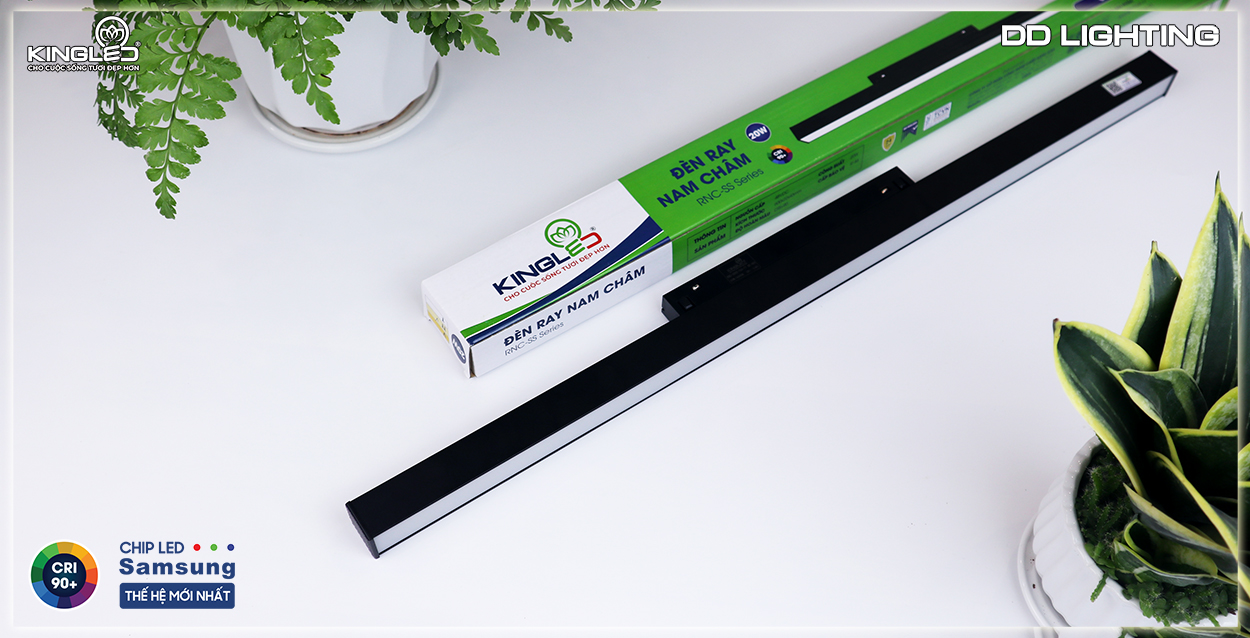 Đ&egrave;n ray nam ch&acirc;m t&aacute;n quang &acirc;m 20w kingled