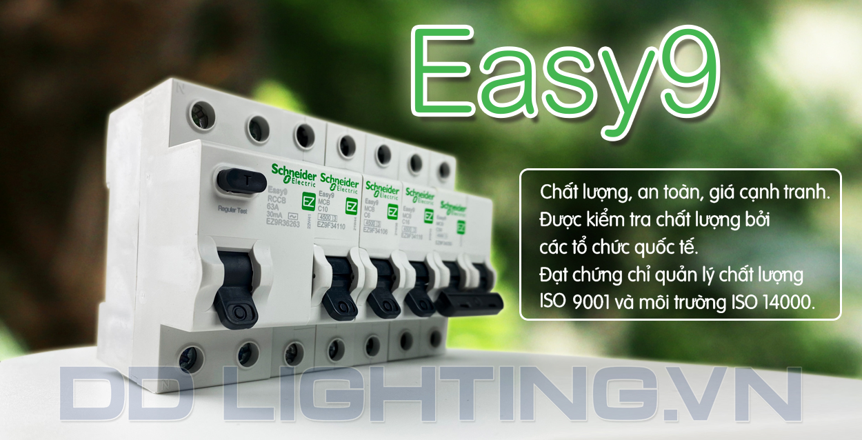 Dòng sản phẩm Easy9 Schneider RCCB 30mA