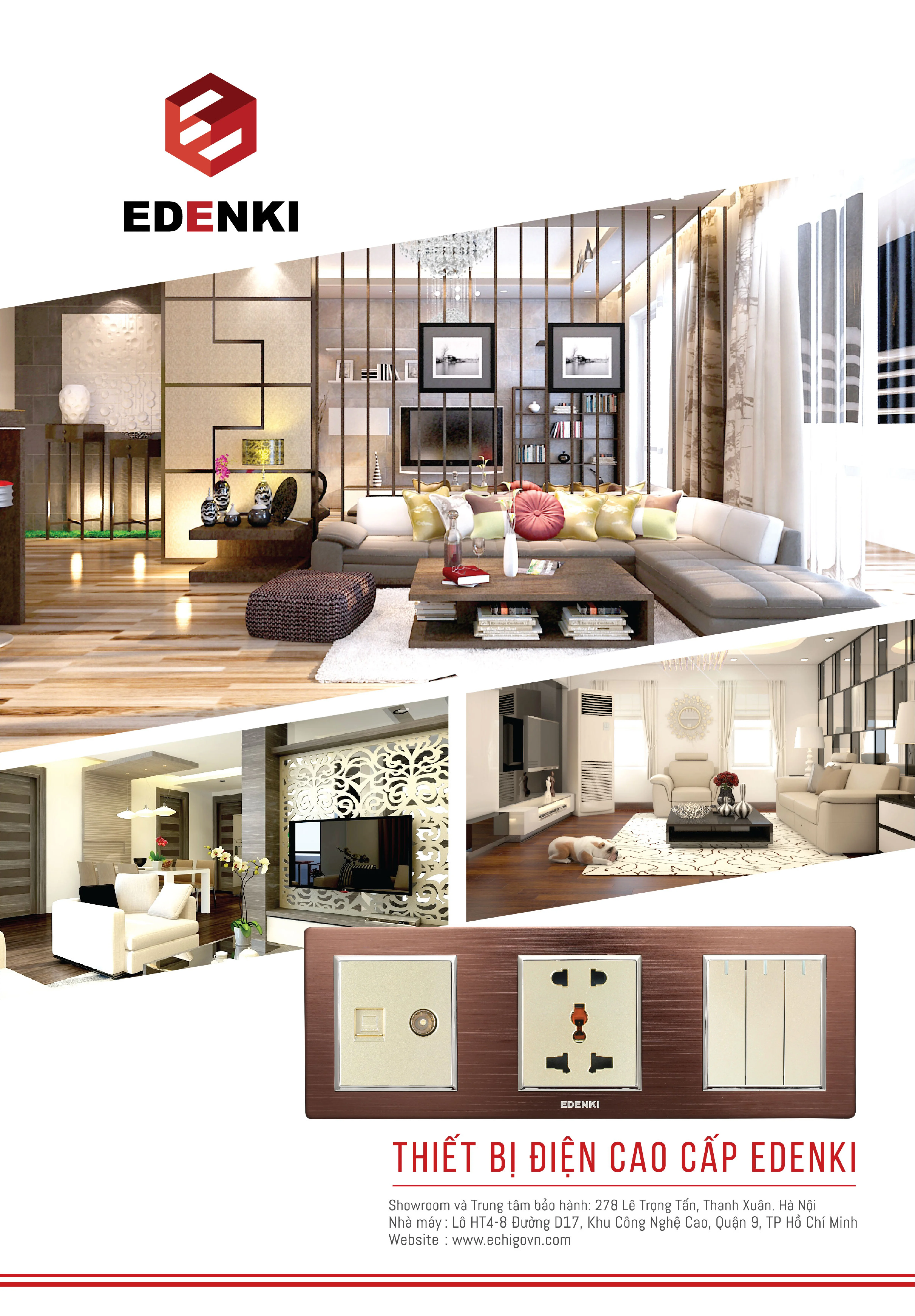 Catalogue bảng giá Edenki 2025