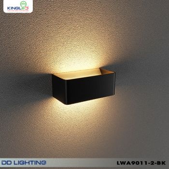 Đèn Gắn Tường 5W LWA9011 Trong Nhà Vỏ Đen Kingled