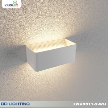 Đèn Gắn Tường 5W Trong Nhà LWA9011 Vỏ Trắng Kingled