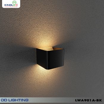 Đèn Tường Led Trong Nhà 5W Vỏ Đen LWA901A Kingled