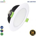 Đèn Led Âm Trần 15W D110 Đơn Sắc - Diamond