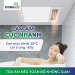 Quạt sưởi điều hòa Kingled - QSDH3030