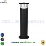 Đèn sân vườn 8W 800mm nguồn DC 12V