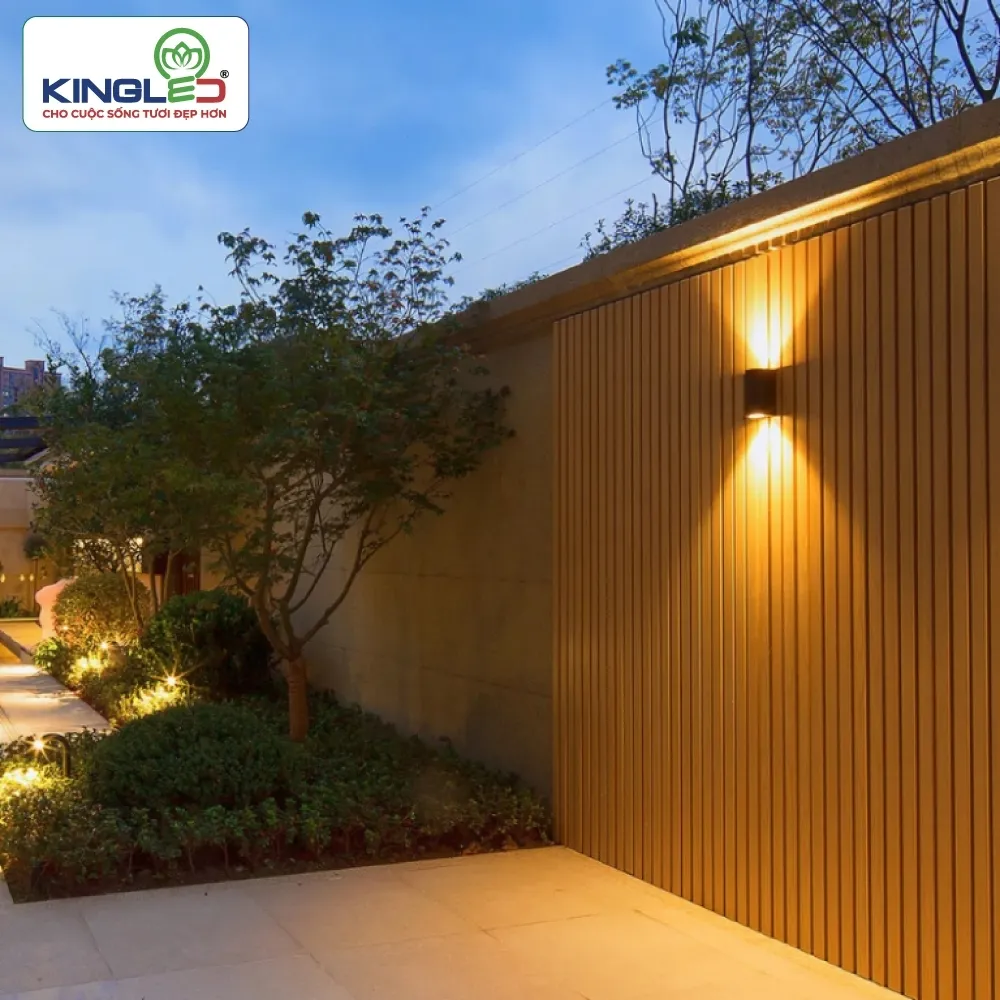 Đèn LED Gắn Tường ngoài trời LWA0148B Kingled