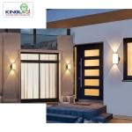 Đèn led gắn tường ngoài trời LWA0262-V/T-D kingled chính hãng
