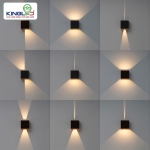 Đèn Tường Led Trong Nhà 5W Vỏ Đen LWA901A Kingled