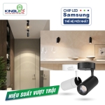 Đèn led đế ngồi rọi Spinel 10W DN-10SS-V/TT/T-D vỏ đen Kingled