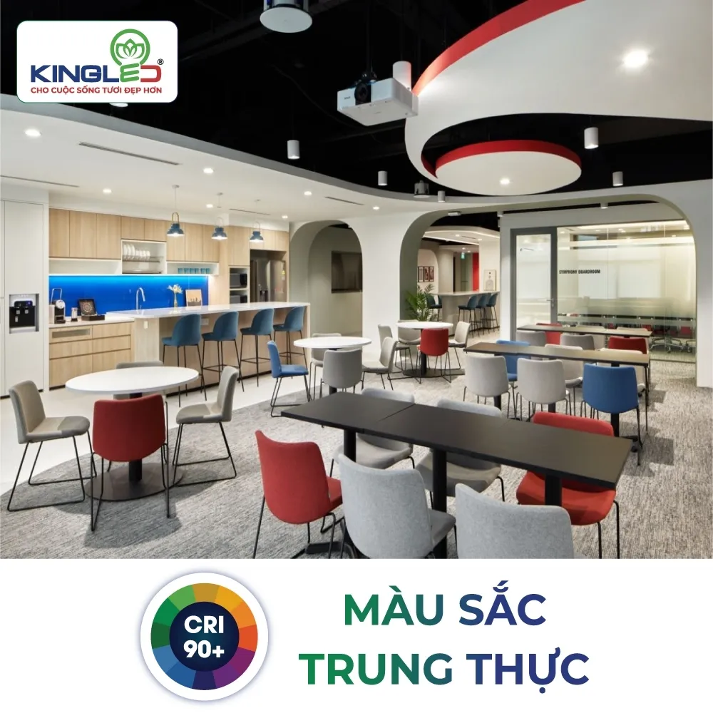 Đèn led ống bơ chiếu rọi Emerald 7W chóa màu vỏ đen