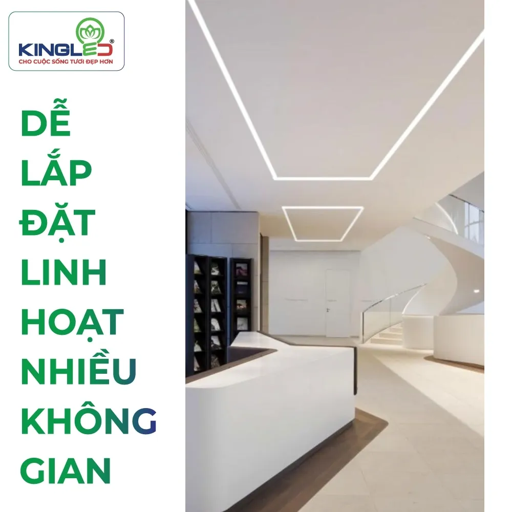 Đèn led dán DC 12W LDDC-12-COB-V/TT/T-24 Kingled