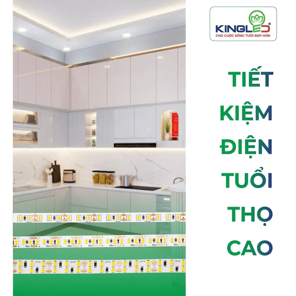 Đèn led dán DC 12W LDDC-12-COB-V/TT/T-24 Kingled