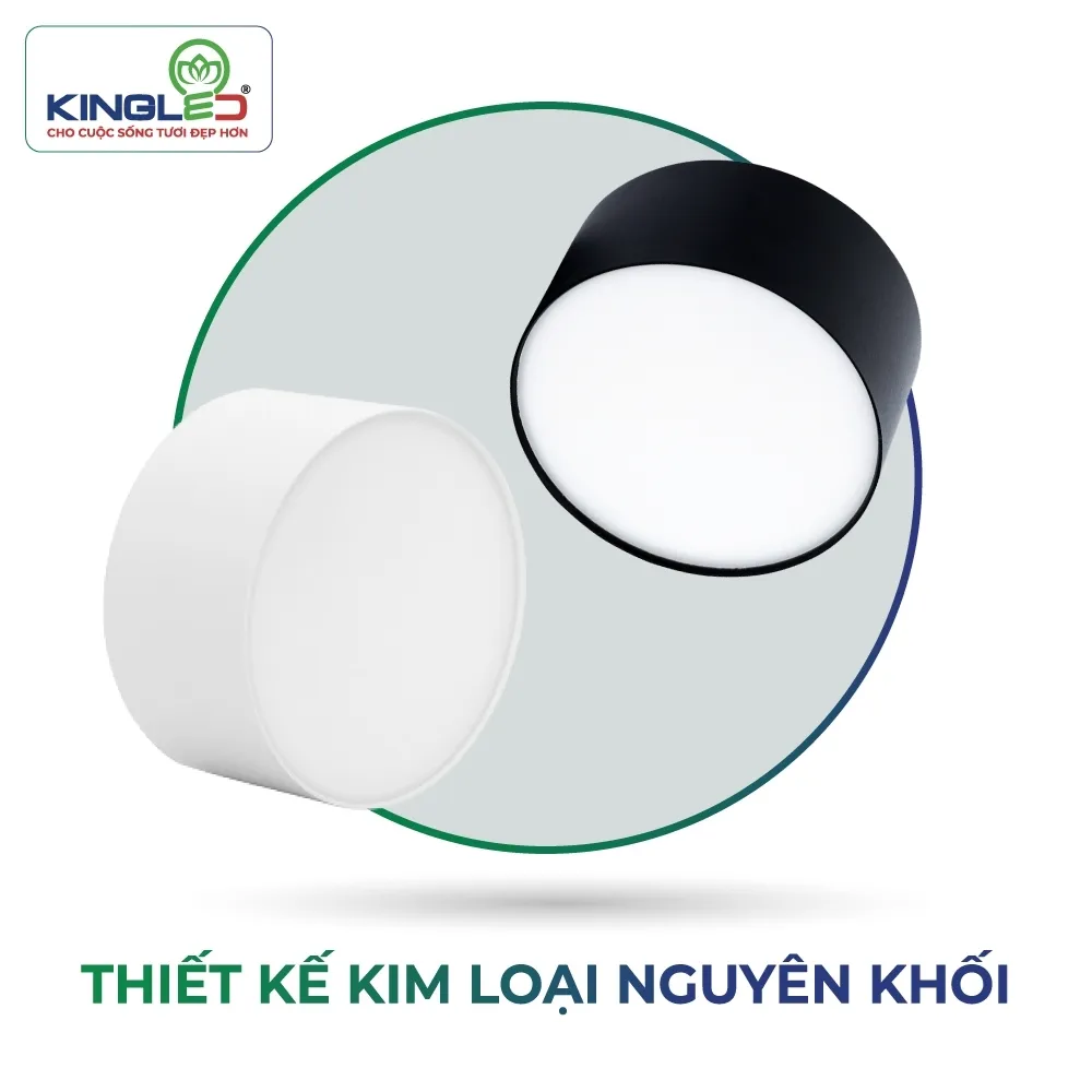 Đèn led ống bơ tán quang Agate 8W OBK-8SS-D95-V/TT/T