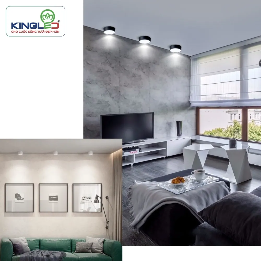 Đèn led ống bơ tán quang Agate 8W OBK-8SS-D95-V/TT/T