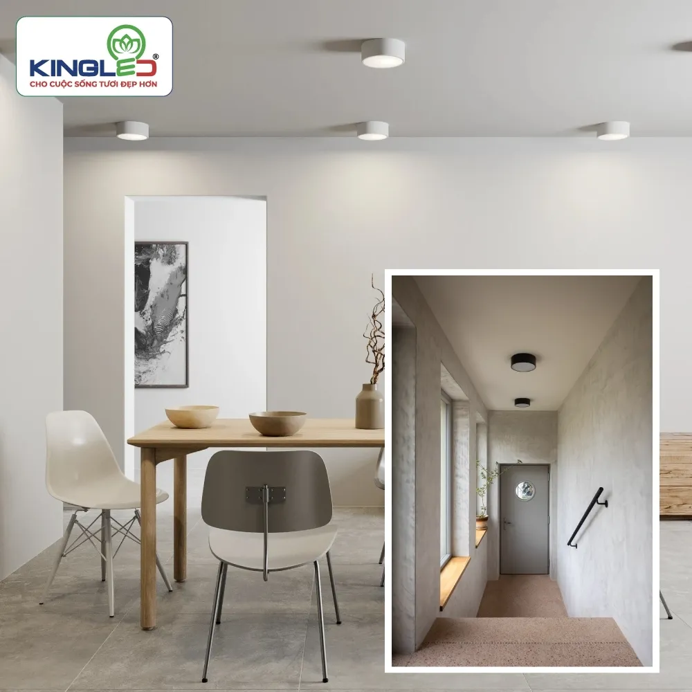 Đèn led ống bơ tán quang Agate 8W OBK-8SS-D95-V/TT/T