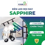 Đèn LED rọi ray Sapphire 30W RRT-30SS-V/TT/T-T vỏ trắng