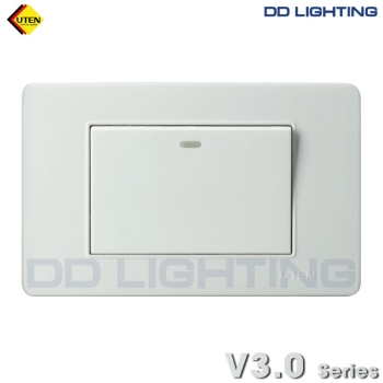 Uten - Bộ công tắc đơn 1 chiều size L - V3.0 PM3 PGK11LS