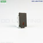 ZenceloA - Hạt công tắc 2 chiều S - 8431S2-BZ